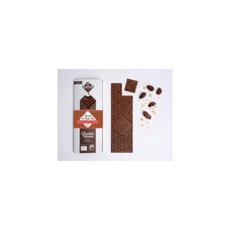 Chocolate con leche con petacetas Isabel