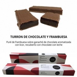 Turrón Loa de frambuesa