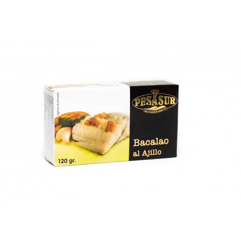 Bacalao al ajillo Pesasur