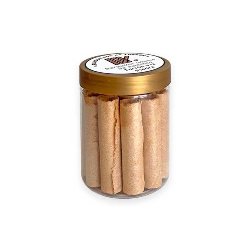 Barquillos rellenos de Turrón La Colmena