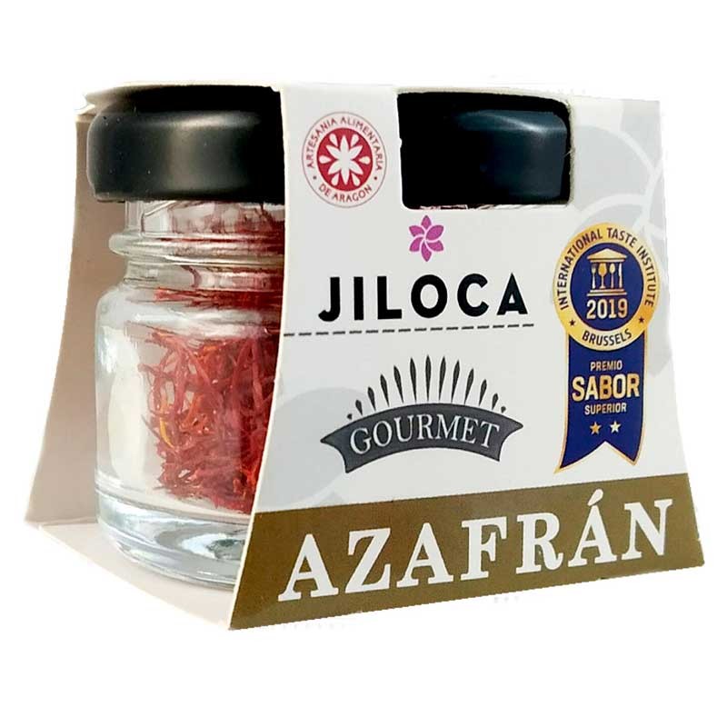 Azafrán selecto bote cristal Azafranes Jiloca