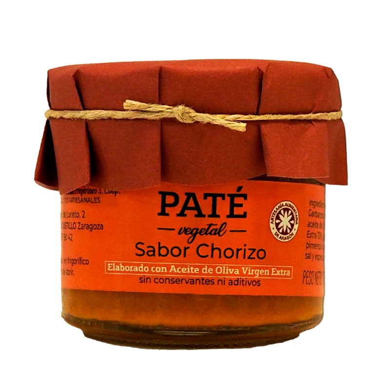 Paté de Chorizo vegetal Uncastillo