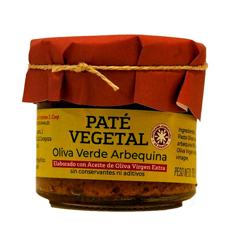 Paté de olivas verdes Uncastillo