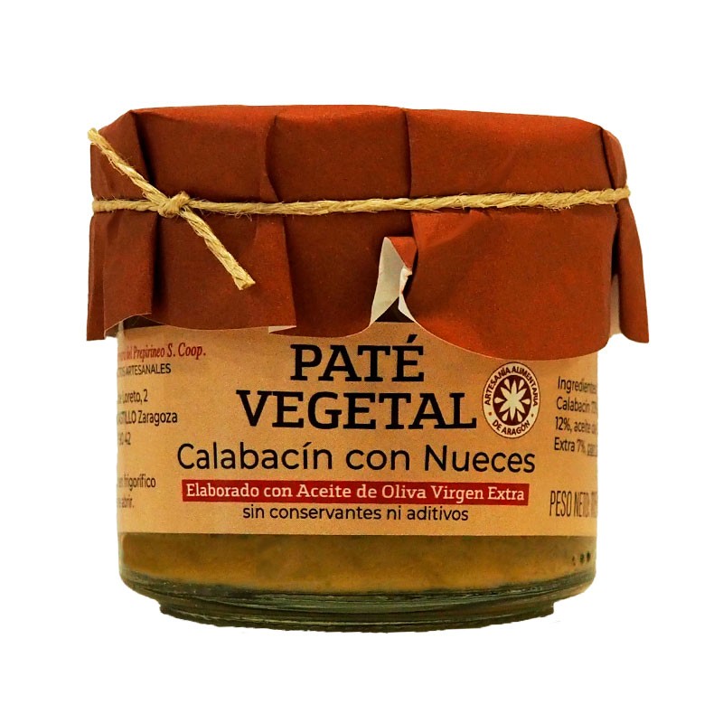 Paté de calabacín con nueces Uncastillo