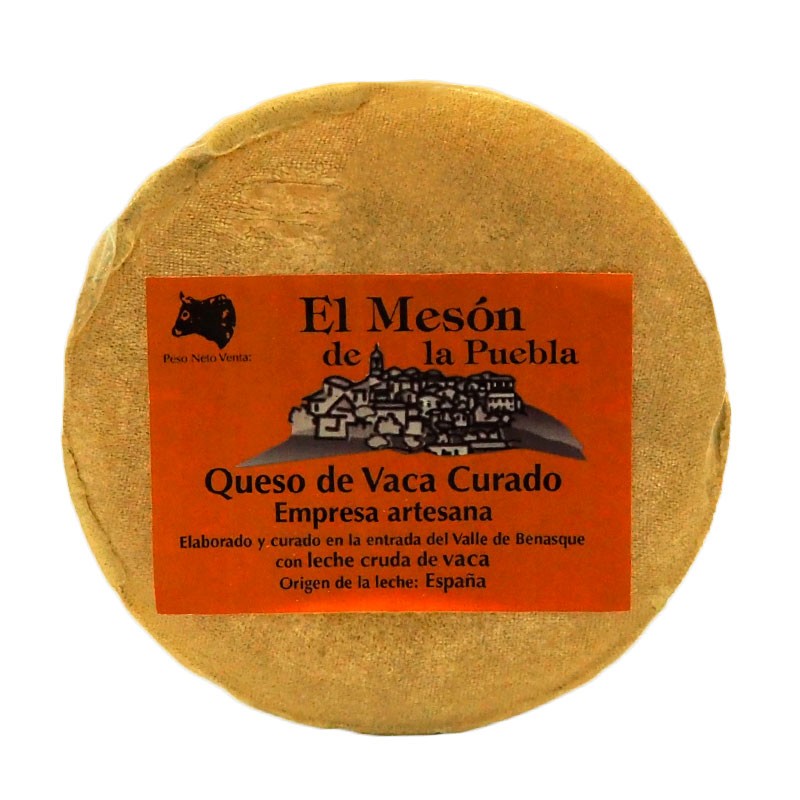 Queso de Vaca Curado El Mesón de la Puebla
