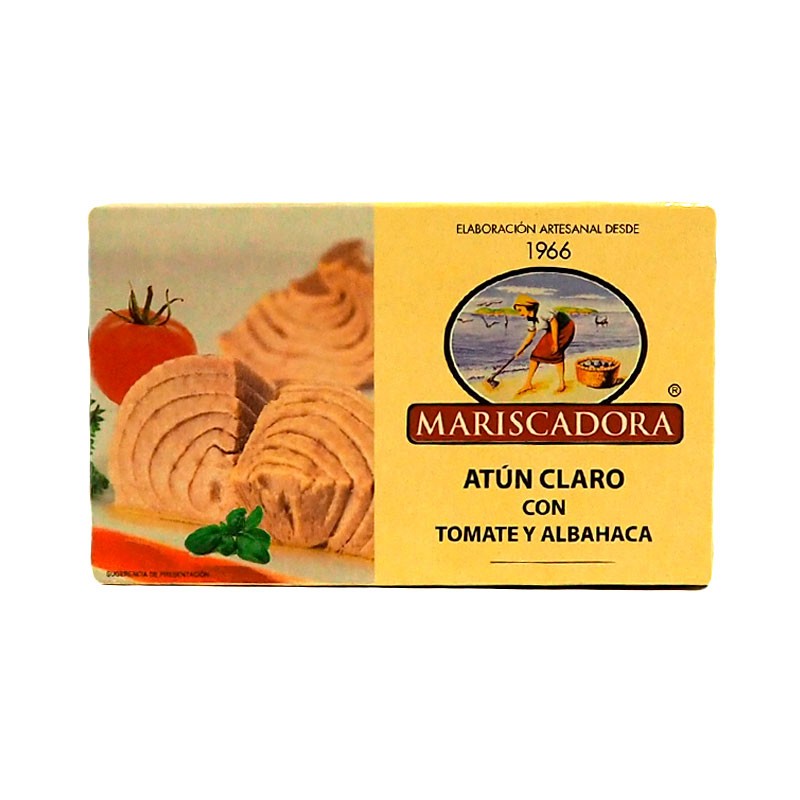 Atún Claro con Tomate y Albahaca Mariscadora