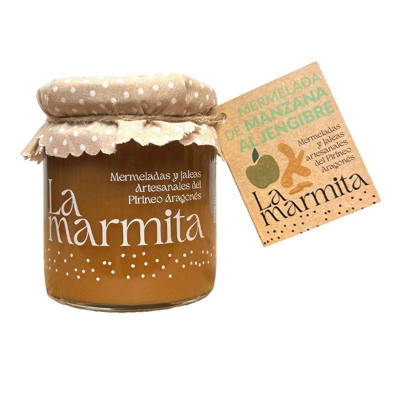 Mermelada de Manzana al Jengibre La Marmita