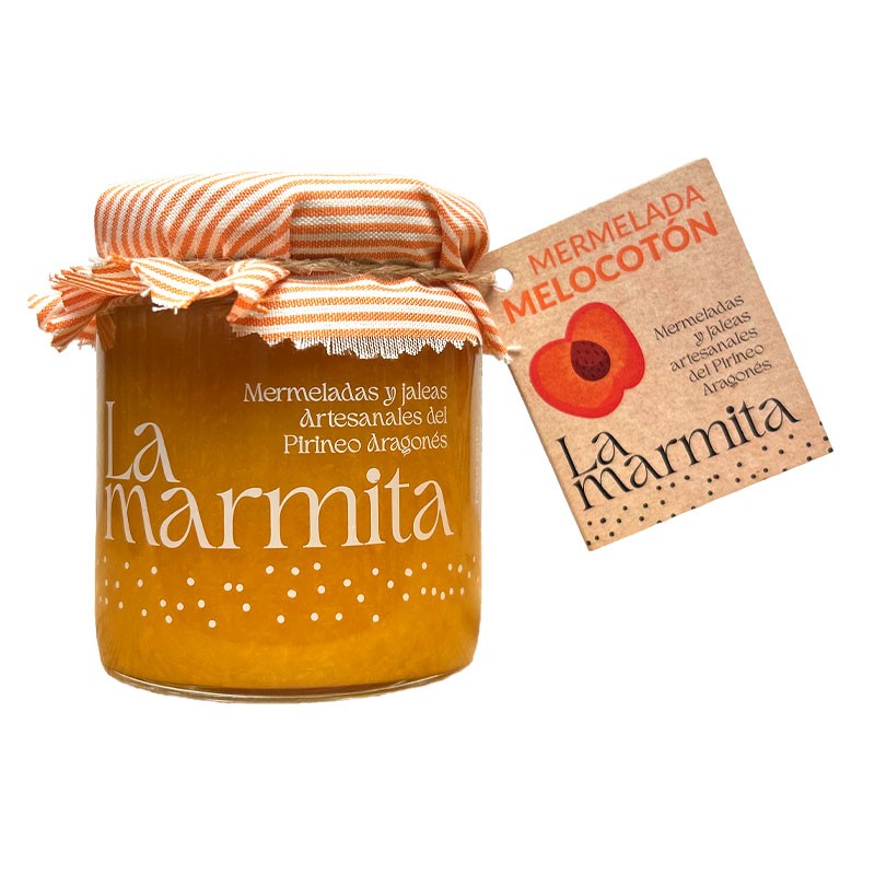 Mermelada de Melocotón La Marmita