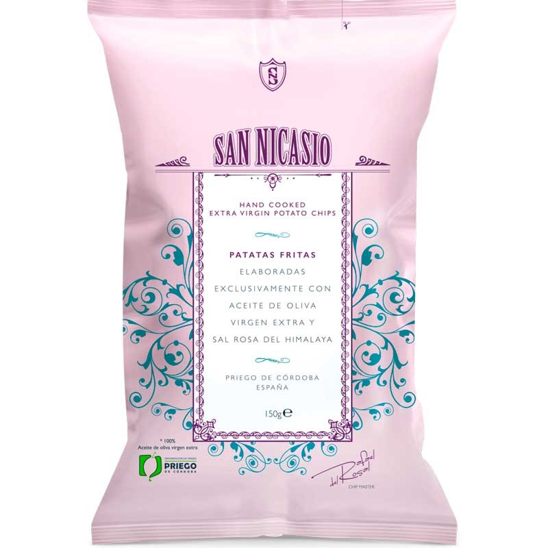 Patatas San Nicasio Sal rosa del Himalaya