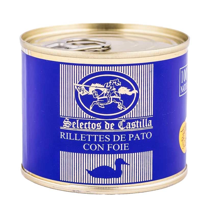 Rilletes con Foie Selectos de Castilla