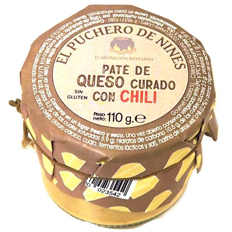 Paté de Queso Curado con Chili El Puchero de Nines