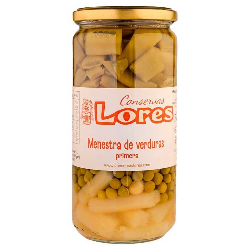 Menestra de verduras Lores