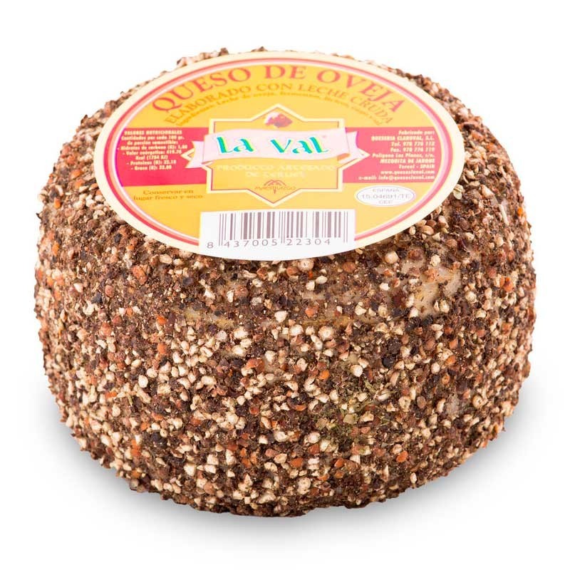 Queso a la Pimienta negra La Val mini