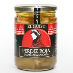 Perdiz Roja desmigada El Guiso