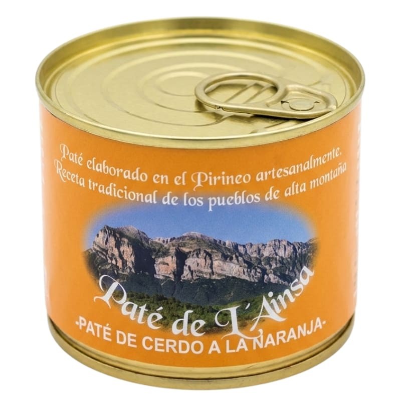 Paté montaña a la naranja L´Ainsa