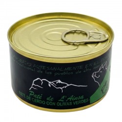 Paté con olivas molido L´Ainsa