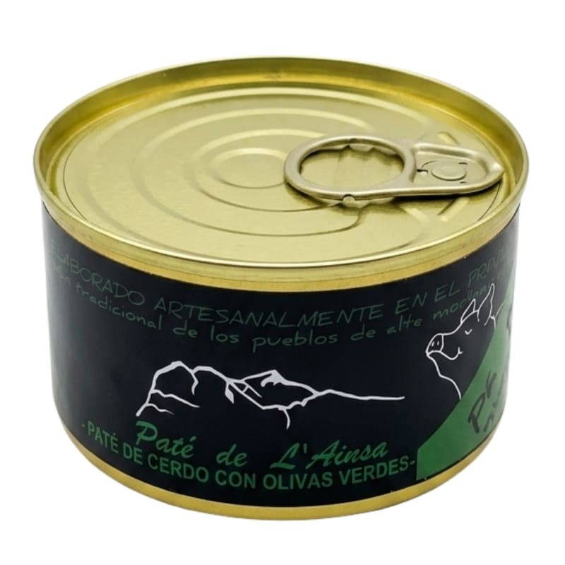 Paté con olivas molido L´Ainsa