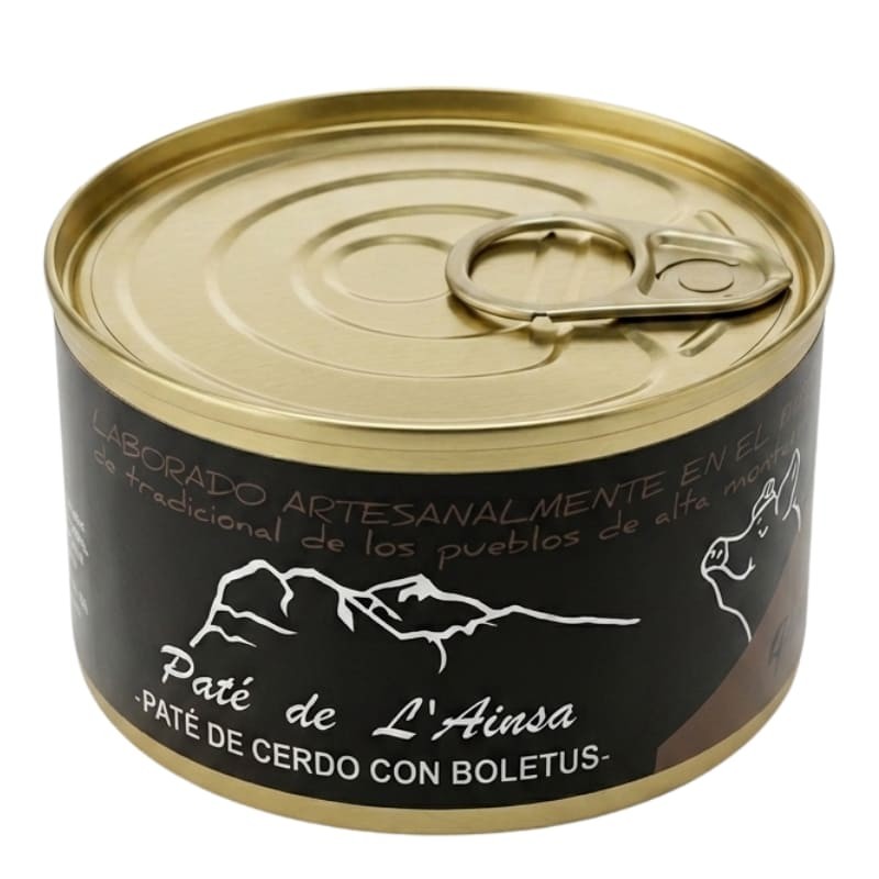 Paté con Boletus molido L´Ainsa